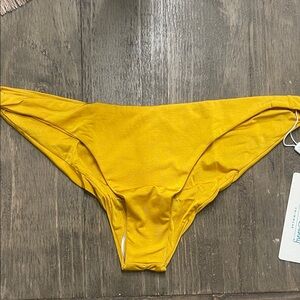 Beach Bunny Angela Vibrant Yellow Bikini Bottom